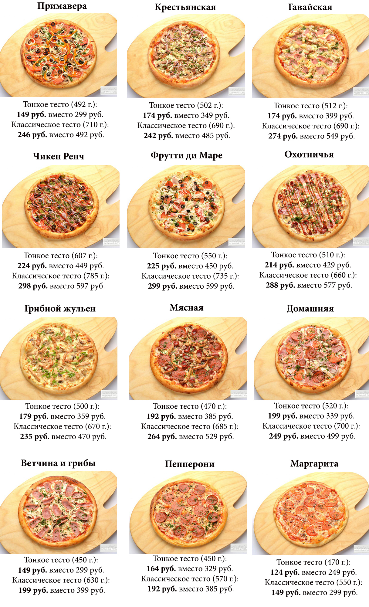 Пицца рецепт начинки фото